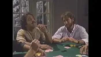 Legend Pornstar Domonique Simone Takes on Randy West, Steve Drake, Ron Jeremy and Derek Lane In The Middle of a Poker Game