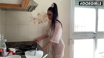 DOEGIRLS - Julia De Lucia - Romanian Babe Pounds Her Ass With Dildo And Squirts On Cam