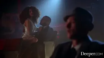 Deeper. Cecilia sucks stranger's cock while BF watches