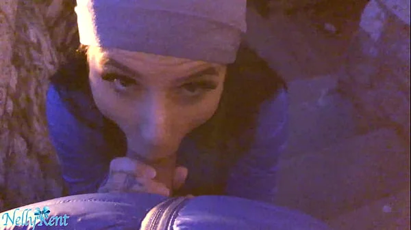 For REAL! we got caught doing a public blowjob