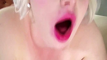 Curvy Blonde With Big Boobs And A Hot Cunt Gets Power Fucked