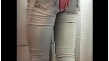 Smoking And Lick My High Heels Play With Shoe And Wetting My Jeans Full Video On Premium Model