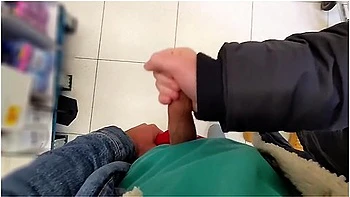 Risky Public Handjob In The Supermarket :ppp Day 4 Of 10 Day Cumchallenge