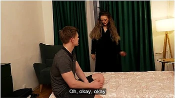 Tim Deen, Tim Team And Lilith Liber In Nervous Guy Books His First Prostitute