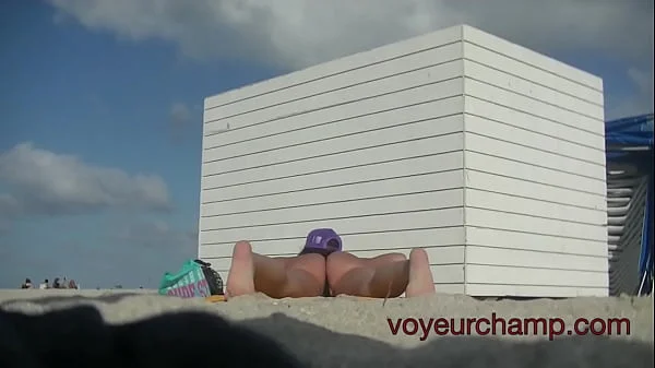 Exhibitionist Wife 464 Helena Price - Voyeur beach teasing and public pussy flash!