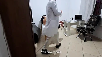 A Milf Gets Fingered By The Proctologist During An Anal Exam