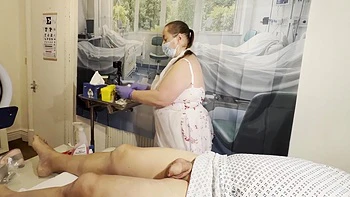 :- Pain Clinic With Matron Satana And Patient