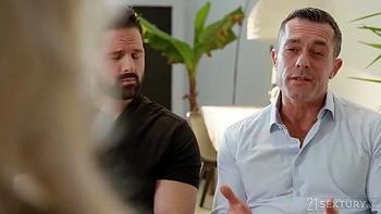 Shalina Devine - Shalina Has The Perfect Solution To Get These Two Man Instantly Hard!