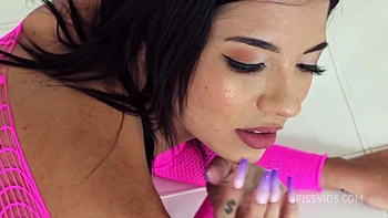 Innocent girl EMILY WHITE gets her ass fucked hard by two cocks