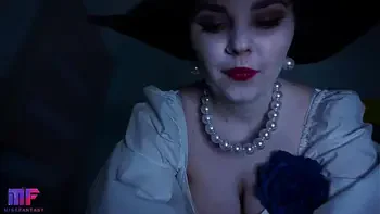 Lady Dimitrescu will fuck you. Cosplay. Resident Evil Village.
