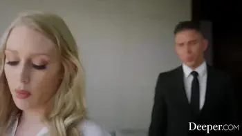 Deeper. Emma & Lily make a power play for a married man