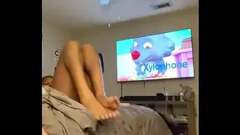 Fucking on her best friend bed