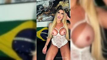 Huge Ass Milf Anal Fucked By A Hunk! Aline Ferrari