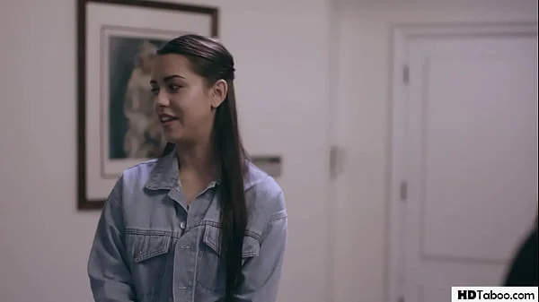 Perv man impregnates poor babysitter - Dick Chibbles and Alina Lopez