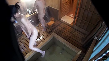 Japanese wife swapping at luxurious mountain resort house