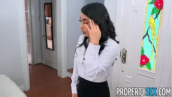 PropertySex Petite Asian Real Estate Agent Loving Some Big Client Dick