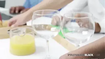 PrivateBlack - Maid Taylor Sands Takes Control During Interracial DP!