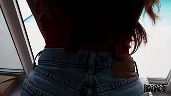 He Hangs Up On Girlfriend And Lets Suck His Big Black Cock With Serena Hill