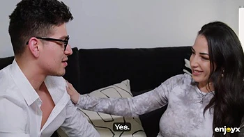 She Is Dripping And Wet. Who Knew That Nerd Had Such A Fucking Huge Cock With Jason Carrera