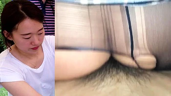 Yi Yuna Pantyhose Doggy Fuck and Cum