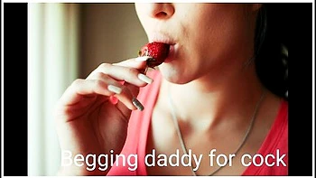 I Missed You Daddy! Can I Have Some Cock? Begging Daddy