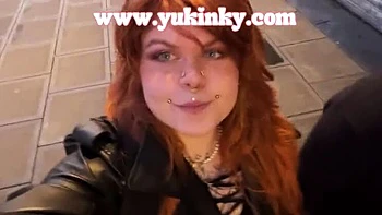 Yukinky's French Belgian Redhead BDSM: Hairy Cowgirl Dominates Fan as Christmas Toy - Amateur POV Teasing