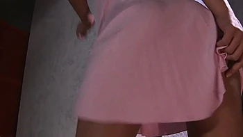 Brunette Has Solo Sex Fingering Her Pussy and Pissing