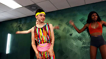 Aerobics Instructor Gets Fucked