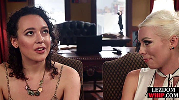 Suspended sub mouthgagged and clamped