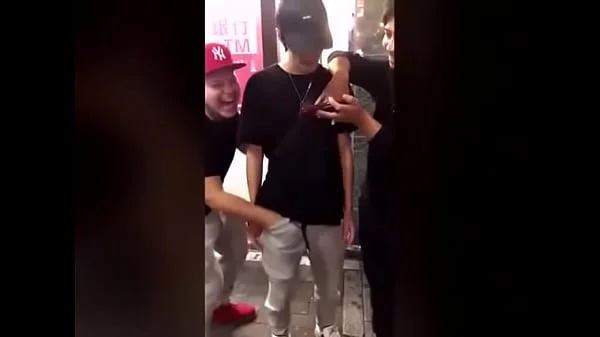 The joke ends with an amazing and exciting look