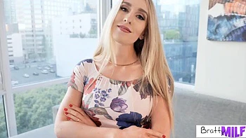 Sexy Mature Stepmom Sarah Taylor Helps Stepson Loosen Up by Making Each Other Cum S8:E9: Porn