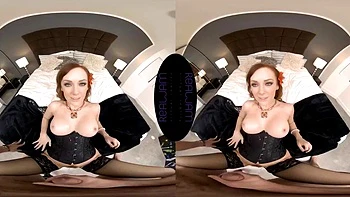 Red headed thot ft. D4N1 J3N53N: Blowjob, Doggy  Cowgirl VR Porn