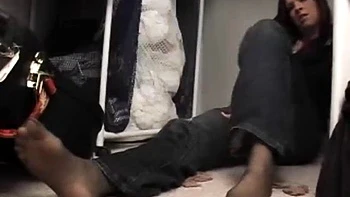 Wife Tries On Different Pairs Of Stockings For Husband: Amateur, Babe  Brunette Porn