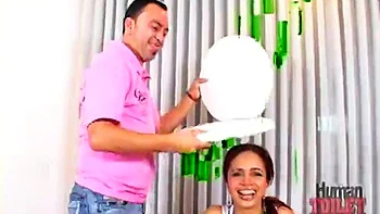 Crystal human toilet bowls: Blowjob, Doggy  Missonary Porn