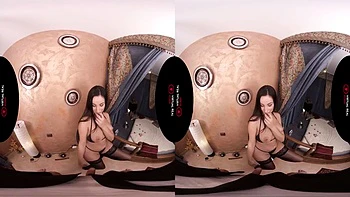 Babe Riding Cock VR: Blowjob, Doggy  Cowgirl Porn