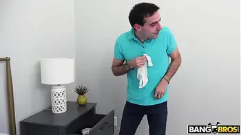 BANGBROS - Stepmom Rachael Cavalli Punishes Panty Sniffer Step Son Jake Adams