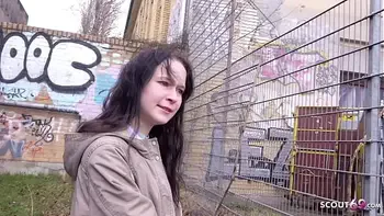 GERMAN SCOUT - FLEXIBLE SHY TINY GIRL PICKUP AND FUCK AT REAL STREET CASTING