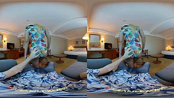 Hong Kong VR Sex: Blowjob, Cowgirl  Asian Porn