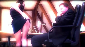 LETSDOEIT - Busty Secretary Fucked Super Hard In The Office by Bums Buero: Porn