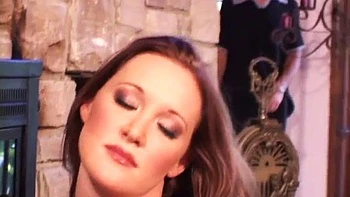 Brunette shivers while he s deep up her ass: Blowjob, Doggy  Cowgirl Porn