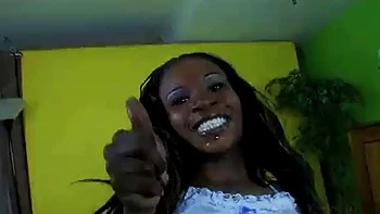 Ebony: Big Ass, Blowjob  Interracial Porn