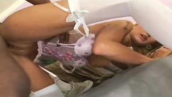 Horny MILF rides BBC