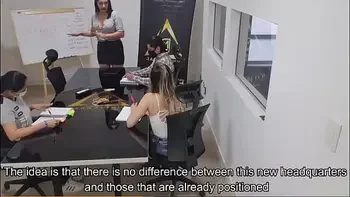 After my Work Meeting I need a Good FUCK from my Coworker, he needs to know who is the Boss here