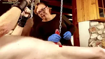 Dominatrix Mistress April - Porcupine cock