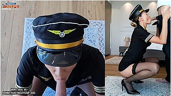 The Hole In The Stewardess Ass Is Throbbing And Thirsty For Cock - Nastystuf Girl