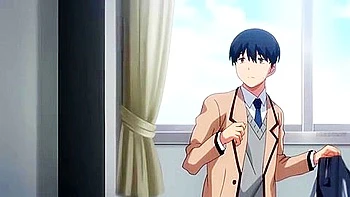 He holds her head and cums in her mouth, swallowing it and then unable to hold back, he puts it in and cums inside her.