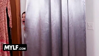 Johnny Palms, Adira Allure And Connor Kennedy - If You Dont Want To Try On Clothes, You Can Fuck Your Stepmommys Ass In The Dressing Room