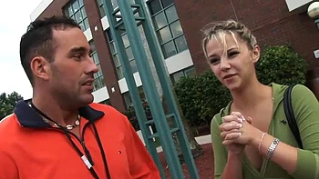 Ashlynn Brooke Hot Campus Teen: Blowjob, Doggy  Cowgirl Porn