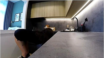 Leon Lambert In Hot Sexy Brunette Milf Housewife At Home No Panties In A Cut Miniskirt To Flash Meaty Juicy Pussy