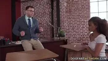 Cecilia Lion Takes Her Teachers Cock For Extra Credit